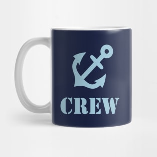 Crew (Anchor / Crew Complement / skyblue) Mug